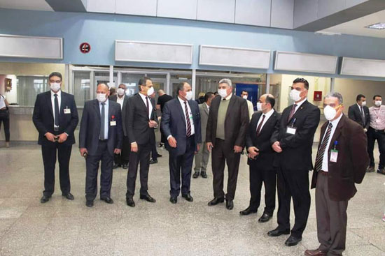 الإجراءات الوقائية والإحترازية في مطار جنوب سيناء (3)