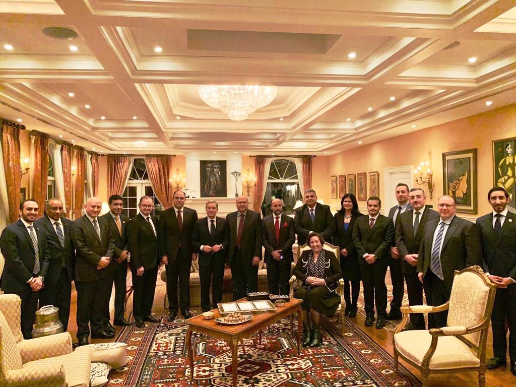 حفل عشاء على شرف وزير خارجية كندا بمنزل السفير المصري (4)