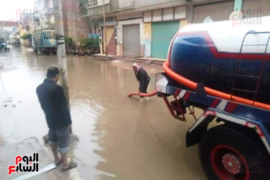هطول أمطار رعدية علي مدن الشرقية لليوم الثاني (2)