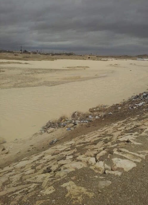 هبوب رياح شديدة وجريان السيول فى شمال سيناء (11)