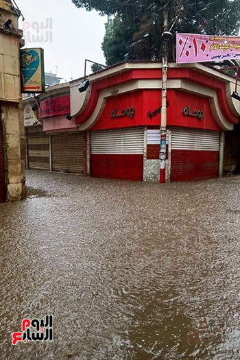 هطول أمطار رعدية علي مدن الشرقية لليوم الثاني (7)