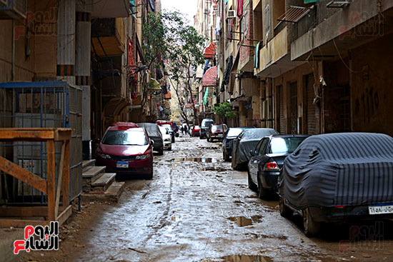 شوارع الجيزة بعد الامطار (33)