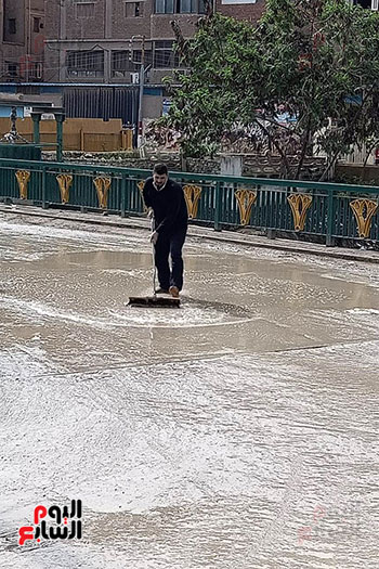 هطول أمطار رعدية علي مدن الشرقية لليوم الثاني (5)