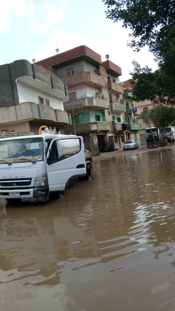 شفط مياه الأمطار من شوارع القليوبية (9)