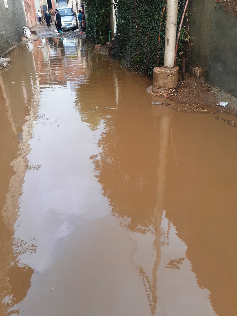 مياه الأمطار تحاصر قرية شطانوف بالمنوفية (15)