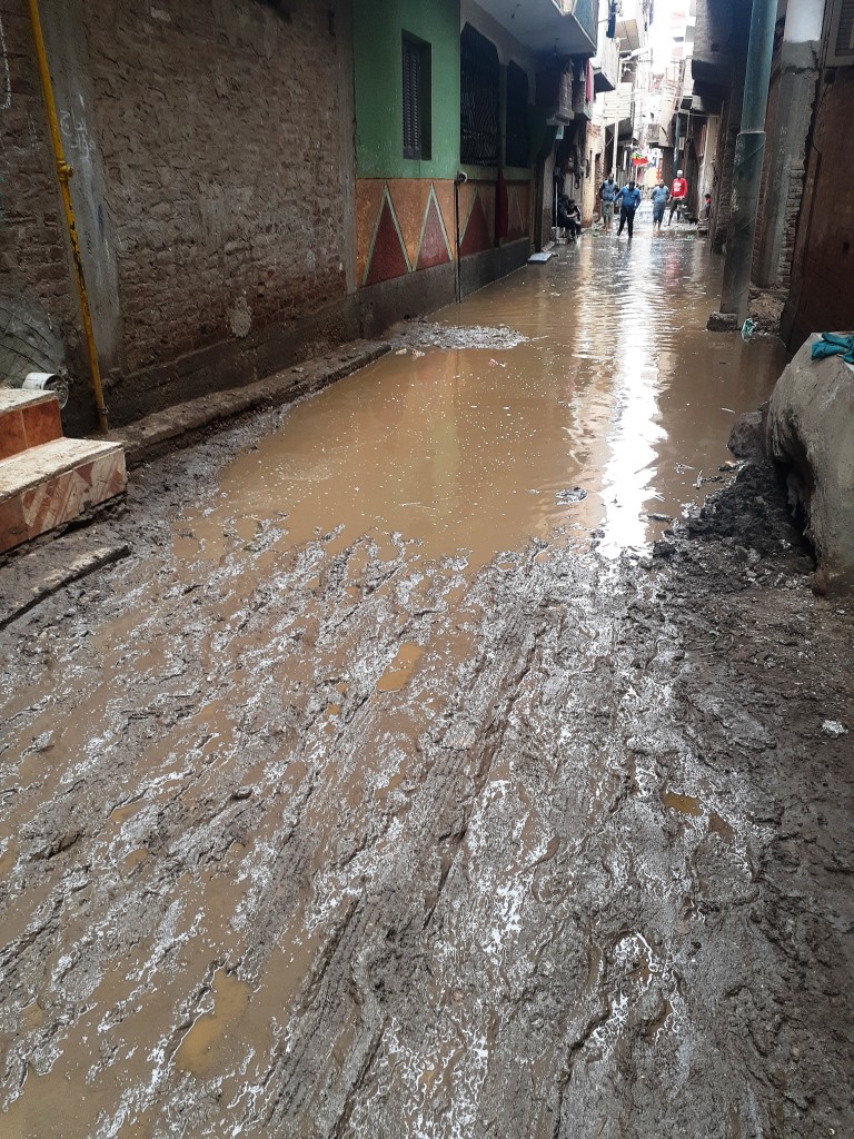 مياه الأمطار تحاصر قرية شطانوف بالمنوفية (5)