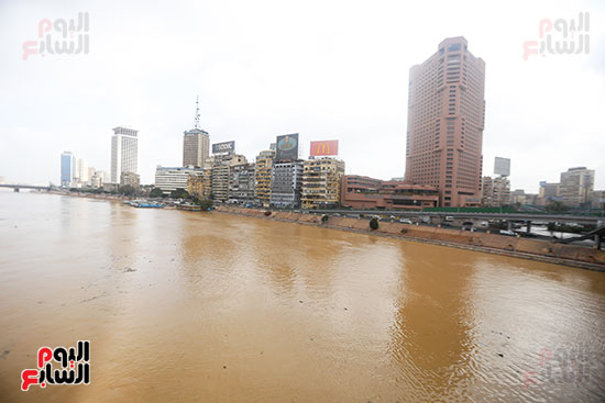 عكارة النيل بسبب سوء الطقس