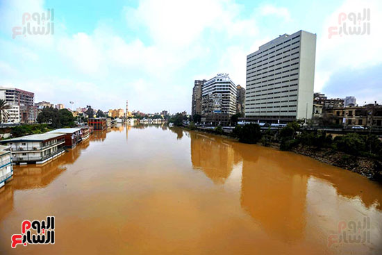 تأثر نهر النيل بالطقس السيء