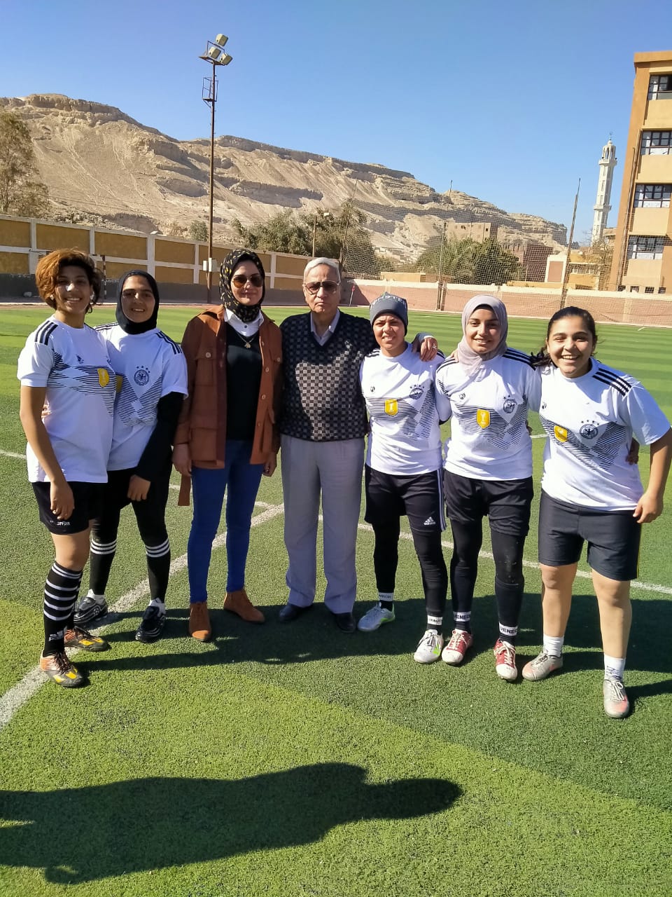 فريق كرة القدم النسائية بمركز شباب البرجاية بالمنيا (4)
