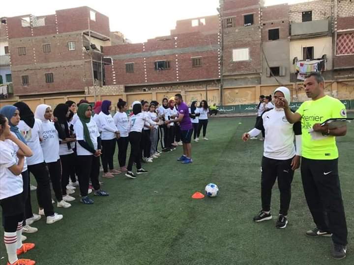 فريق كرة القدم النسائية بمركز شباب البرجاية بالمنيا (7)