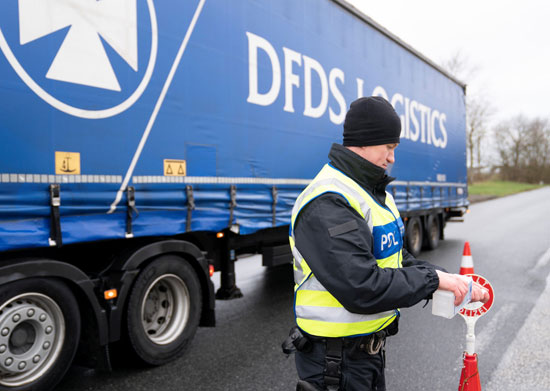 إغلاق الحدود الألمانية الدنماركية