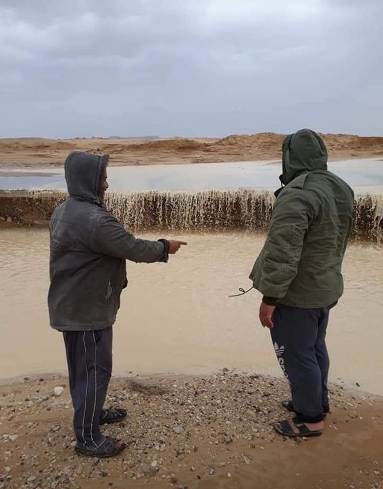 خسائر السيول فى شمال سيناء  (2)