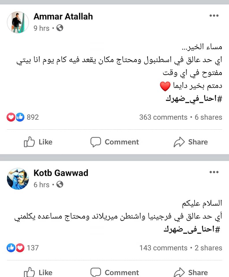 المصريين في تركيا وامريكا