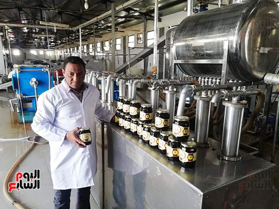 أكبر خط إنتاج مميكن لإنتاج عسل البلح النقى (13)