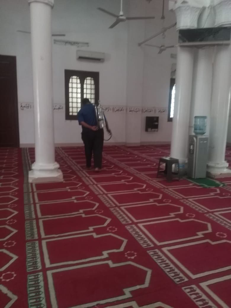 تطهير المساجد بالبحر الاحمر (1)