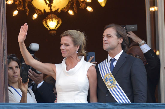 رئيس أورجواى الجديد لويس لاكال