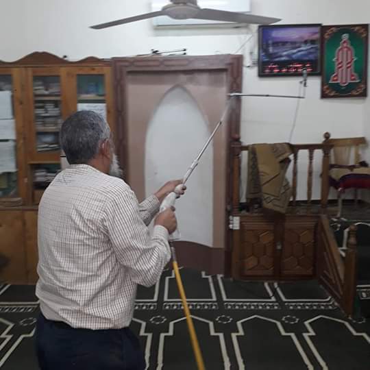 تطهير وتعقيم المساجد في شرم الشيخ لمواجهة كورونا (3)