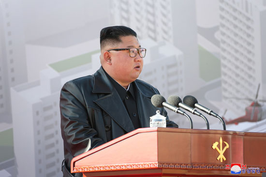 زعيم كوريا الشمالية يتحدث