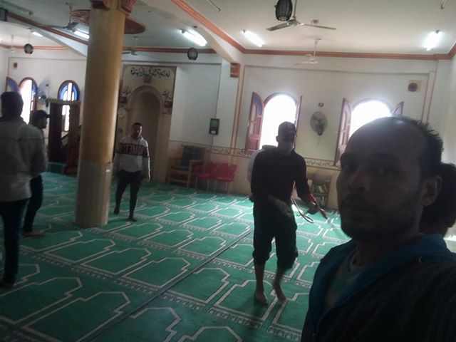حملة تطهير المساجد بقرية كفر اباظة (3)