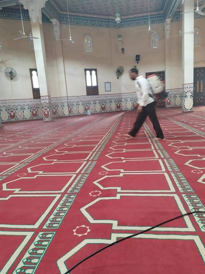 تطهير المساجد قبل الصلاة