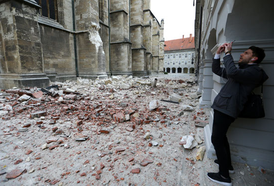 زلزال كرواتيا
