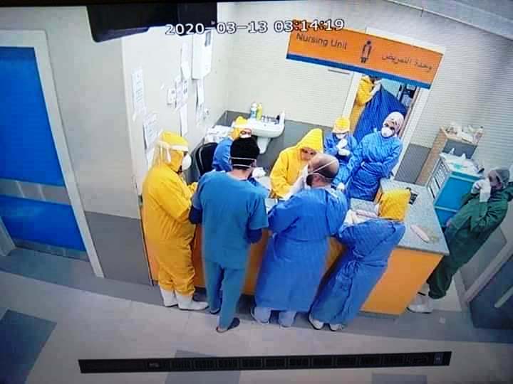 اطباء مستشفى ابو خليفة