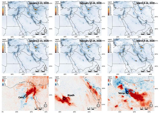 320202317452981-خرائط-كشف-حجم-انبعاثات-التلوث-نتيجة-النشاط-الإنساني-قبل-وبعد-كو