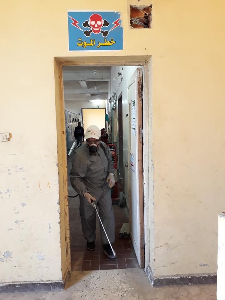 تطهير مقرات حكومية ومنازل بالشيخ زويد فى شمال سيناء (1)