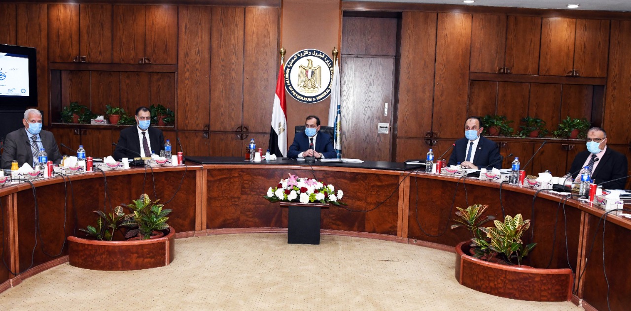 وزير البترول خلال انعقاد الجمعية العمومية لشركة صان مصر