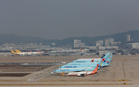 طائرات-تابعة-لشركة-الطيران-الكورية-الجنوبية