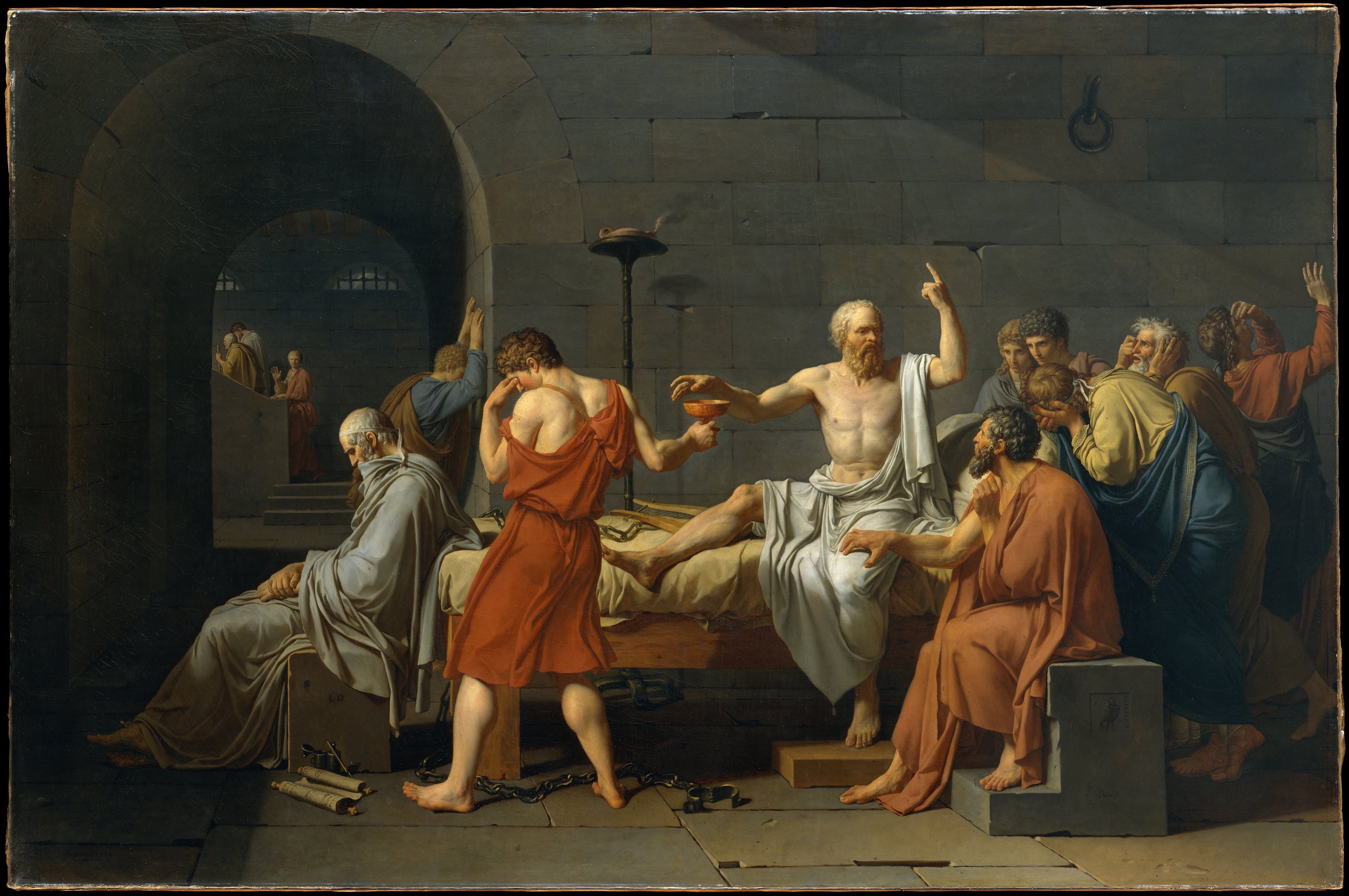 إعدام سقراط