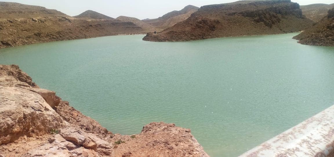 تخزين مليون متر مكعب من مياه السيول بسد الكرم بوسط سيناء (5)