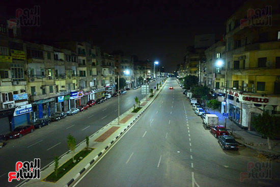 حظر-التجول-فى-شوارع-القاهرة