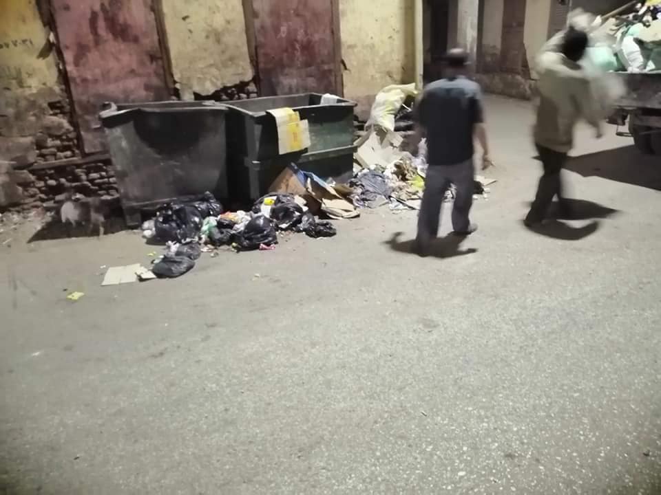 حملات التطهير والتعقيم بشوارع مدينة الاقصر