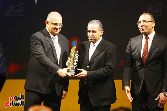 أشرف سالمان يتسلم جائزة شركة سيتى إيدج