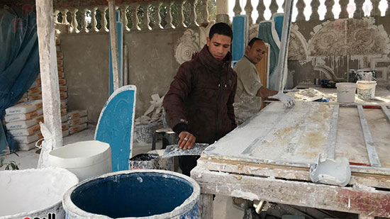 فن وجمال الجبس البلدى يواجه شبح الاندثار فى الغربية (20)
