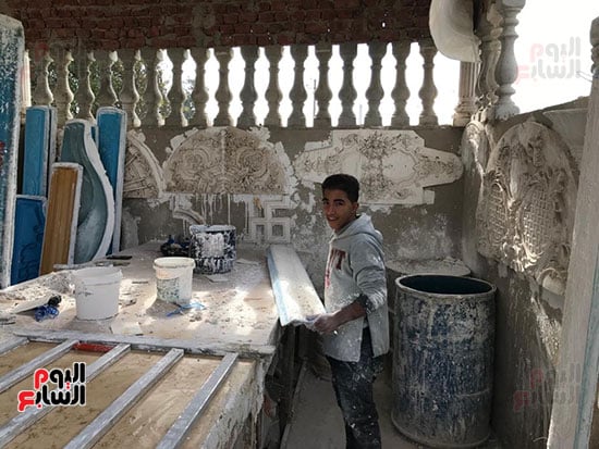 فن وجمال الجبس البلدى يواجه شبح الاندثار فى الغربية (4)