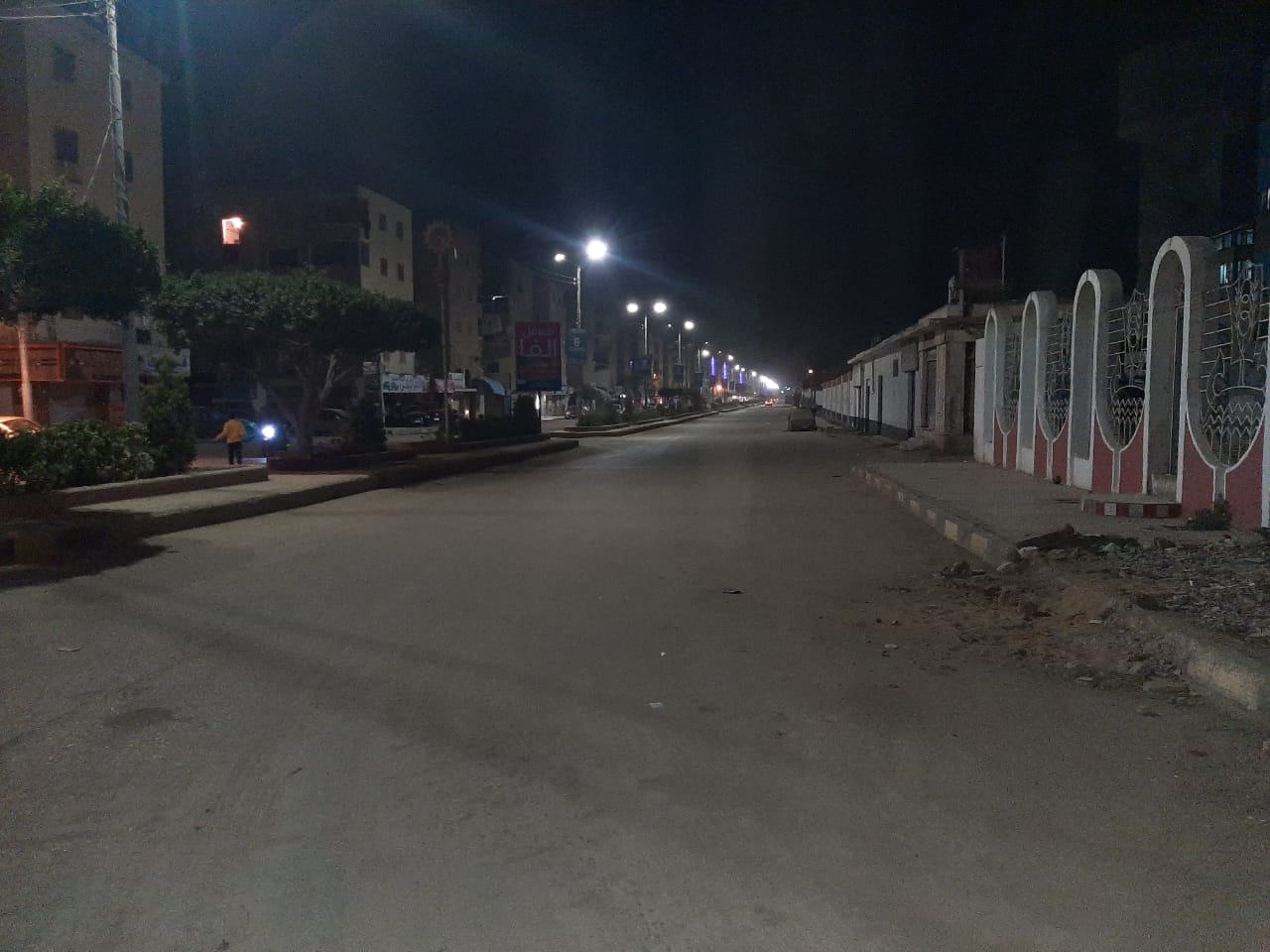 شوارع كفر الشيخ خلال حظر التجوال (1)