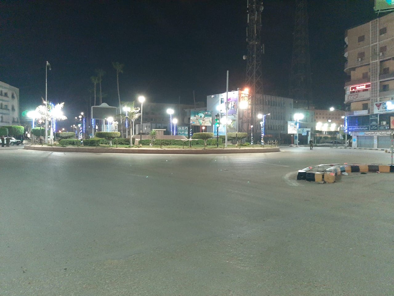 شوارع كفر الشيخ خلال حظر التجوال (4)