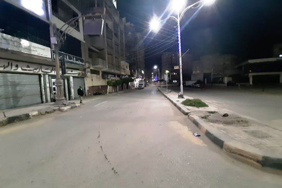 الشوارع-خالية-فى-محافظة-كفر-الشيخ-(1)