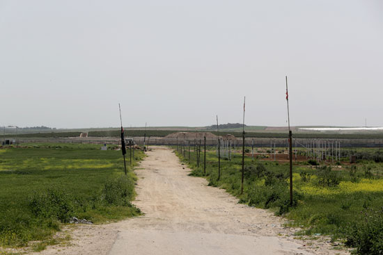 منطقة-السياج-الحدودى-بين-غزة-وإسرائيل