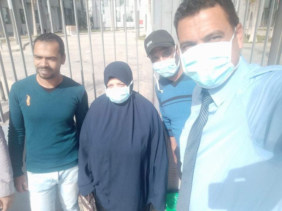 خروج زينب على 58 سنة من محافظة دمياط (2)