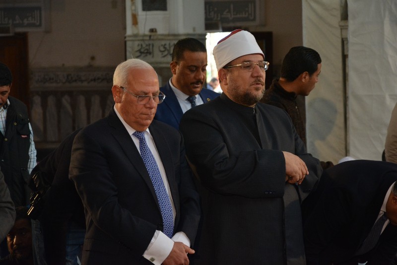وزير الأوقاف ومحافظ بورسعيد يفتتحان المجمع الإسلامى ببورفؤاد بعدتطويره (6)