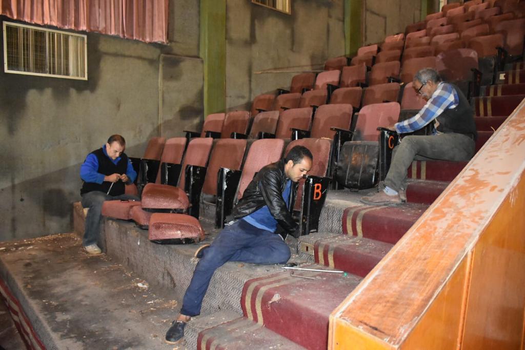 تجديد سينما مصر ببورسعيد (4)