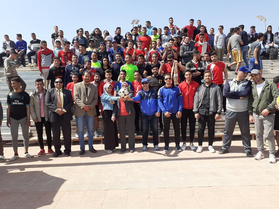 دورى لخماسى كرة القدم في جامعة المنيا (10)