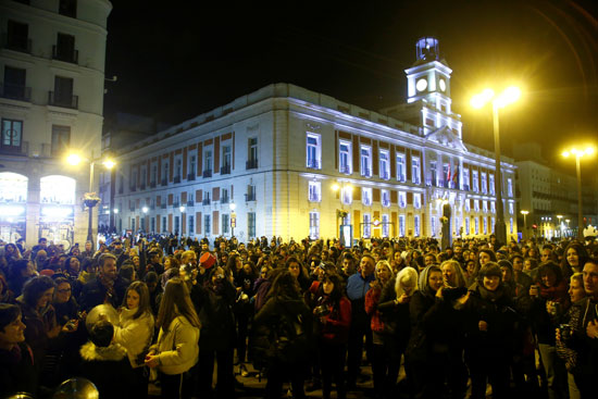 مظاهرات اسبانيا