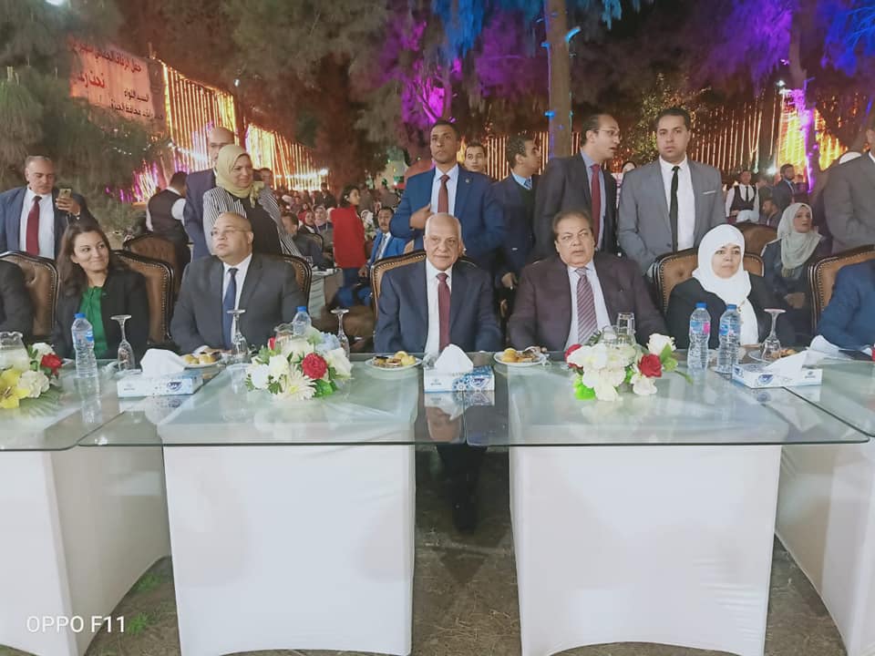 محافظة الجيزة تنظم حفل زواج جماعى لـ50 عروسة يتيمة (2)