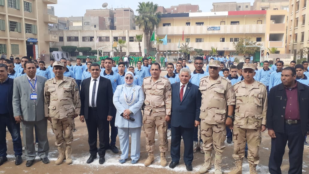 عروض عسكرية ورياضية للاحتفال بيوم الشيهد بكفر الشيخ (10)