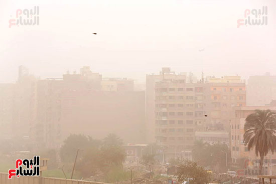 الطقس السئ بالقاهرة والجيزة