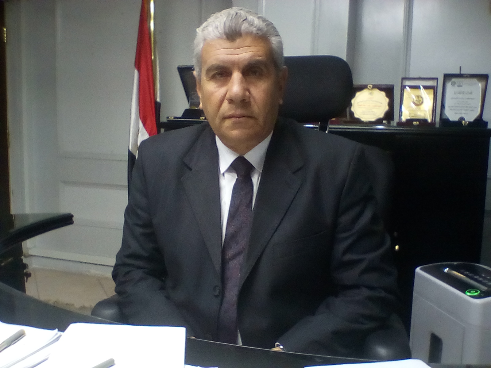 المهندس ياسر الشهاوى، رئيس مجلس إدارة شركة مياه الشرب والصرف الصحى